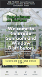 Mobile Screenshot of coloradosunroomandwindow.com